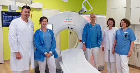 Neues Computertomographiegerät (CT) am KRH Klinikum Siloah in Betrieb genommen